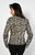 Leopard Metallic Jacquard Jacket