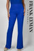 Pull-On Slacks Pant - 236119 In Bright Royal - Bright Royal