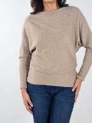 Sparkling Knit Sweater - Oatmeal