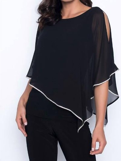 Frank Lyman Top With Draped Overlay product