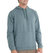 Men's Bamboo Fleece Pullover Hoody In Heather Juniper - Heather Juniper