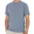 Men's Bamboo Flex Pocket Tee In Heather Blue - Heather Blue