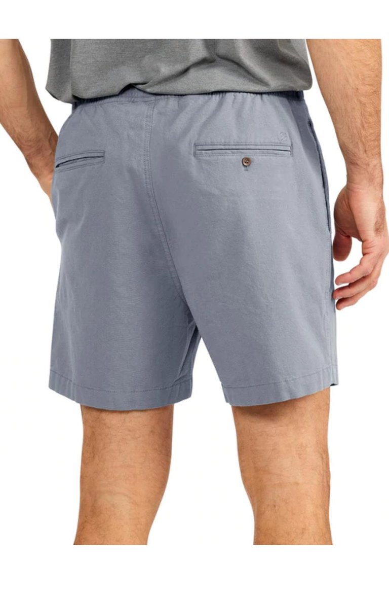 Men's Stretch Canvas Short 5" In Slate