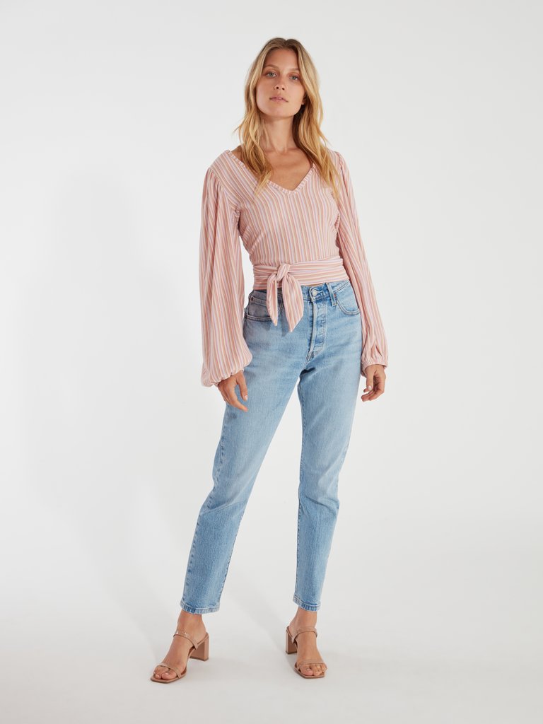 Autumn Nights Back Wrap Top