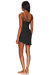 Be My Mini Slip Dress In Black