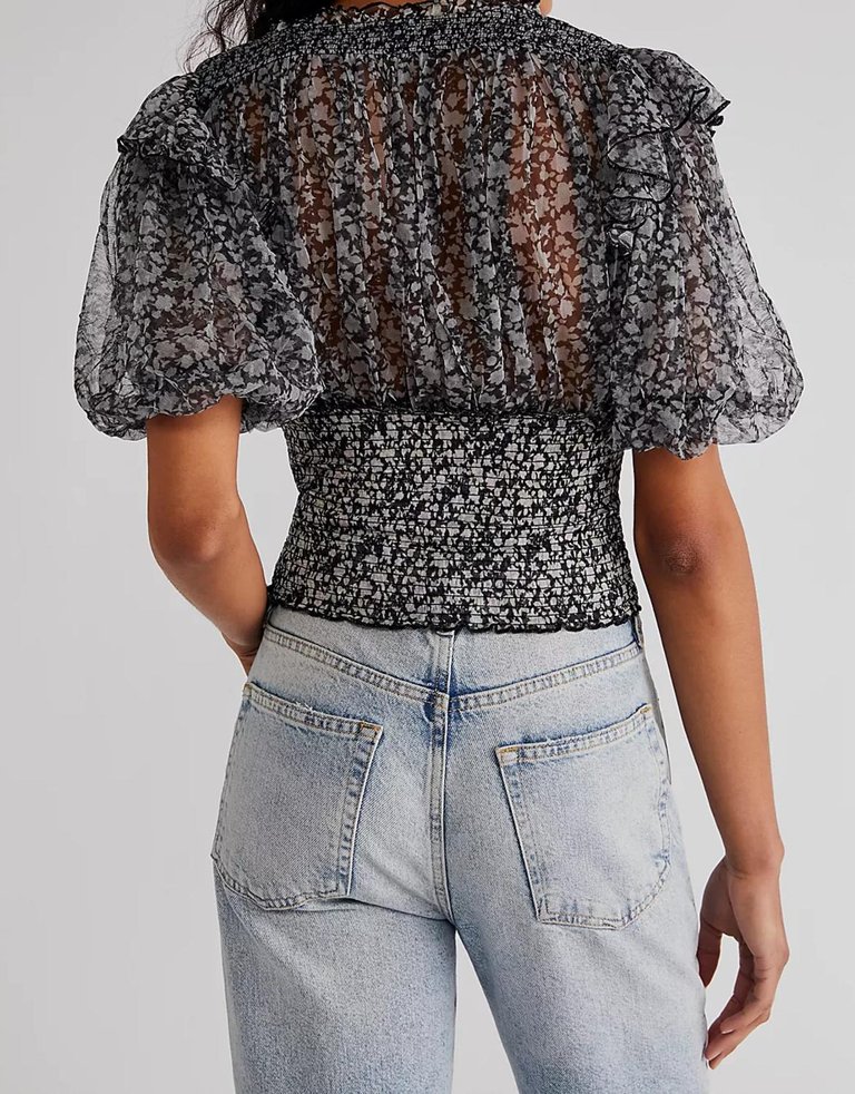 Beatrice Floral Top