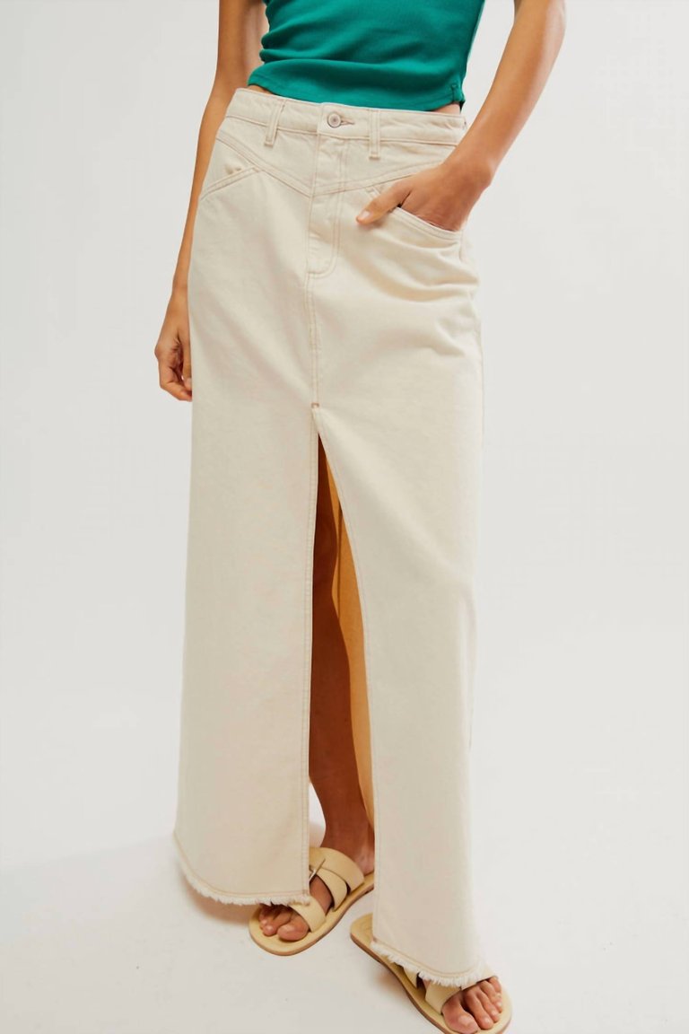 Come As You Are Maxi Skirt In Wisp