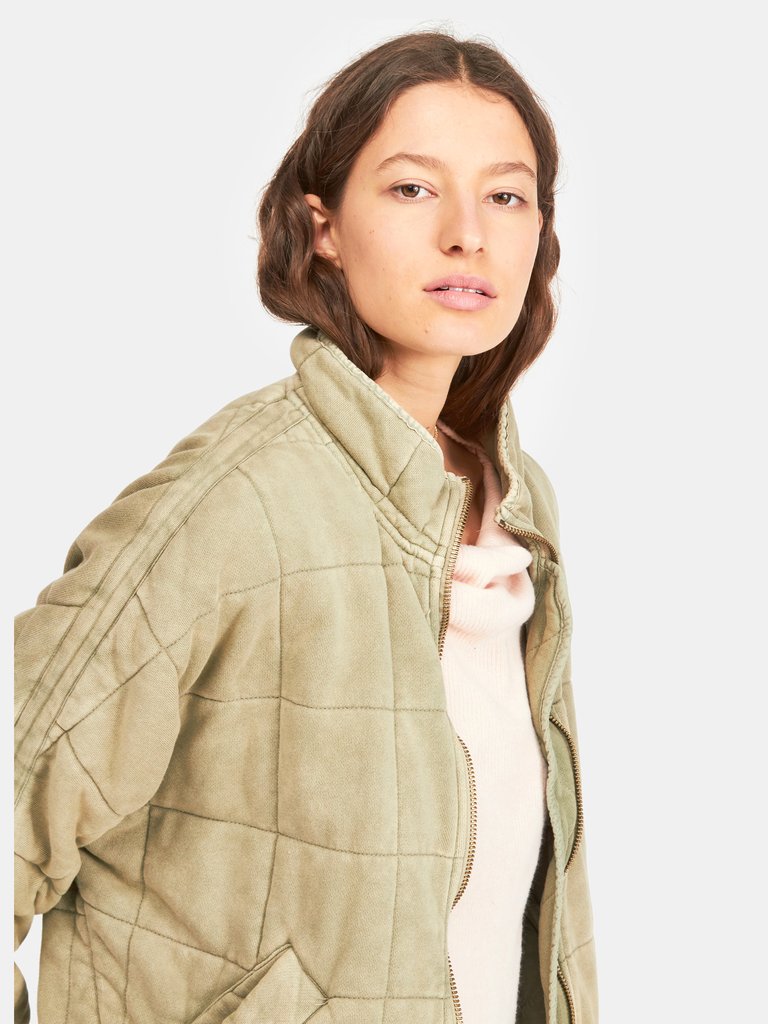 Dolman Quilted Jacket