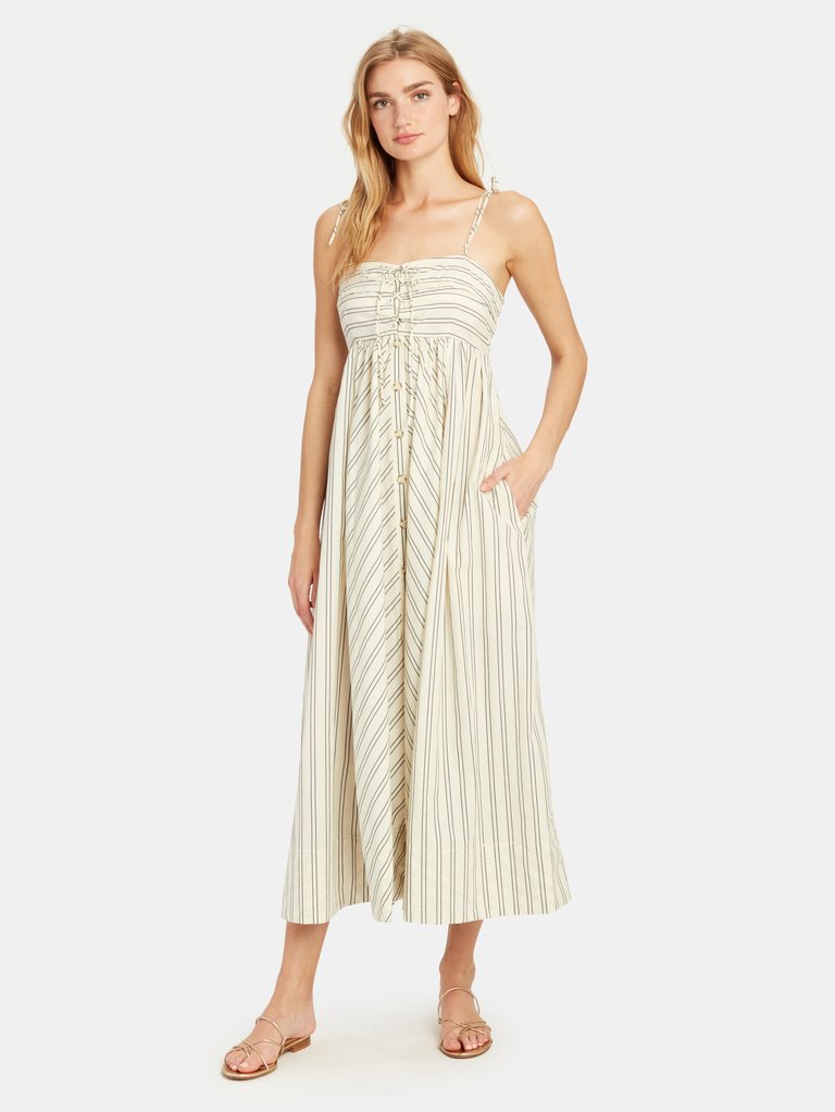 Easy Breezy Midi Dress - Ivory