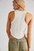 Gold Valley Tank Top In Ivory