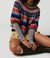 Home For The Holidays HG Combo Sweater - Heather Grey Combo