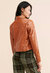 Josie Jacket Cognac Vegan In Cognac