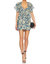 Kauai Getaway Printed Mini Dress - Ocean Combo