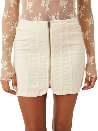 Free People Layla Cord Mini Skirt product