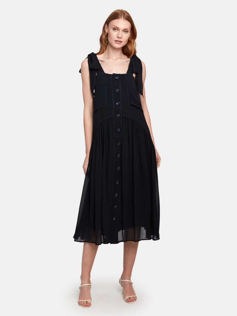 Lou Lou Utility Midi Dress - Navy