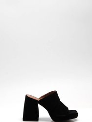 Love Is Everywhere Platform Sandals - Black