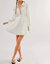 Marvelous Mia Mini Dress In Ivory - Ivory