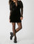 Midnight Hour Mini Dress - Black