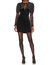 Midnight Hour Mini Dress - Black