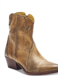New Fr0Ntier Western Boot - Brown