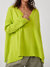 Orion Tunic Sweater - Acid Lime