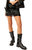 Poppy Mesh Mini Skirt - Black