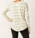 Sail Away Long Sleeve Tee In Natural/tan Stripes