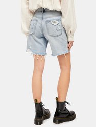 Sequoia Distressed Mid Length Short