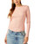 Unapologetic Long Sleeve Tee In Roseblush - Roseblush