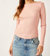 Unapologetic Long Sleeve Tee In Roseblush