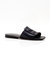 Verona Slide Sandal In Black - Black