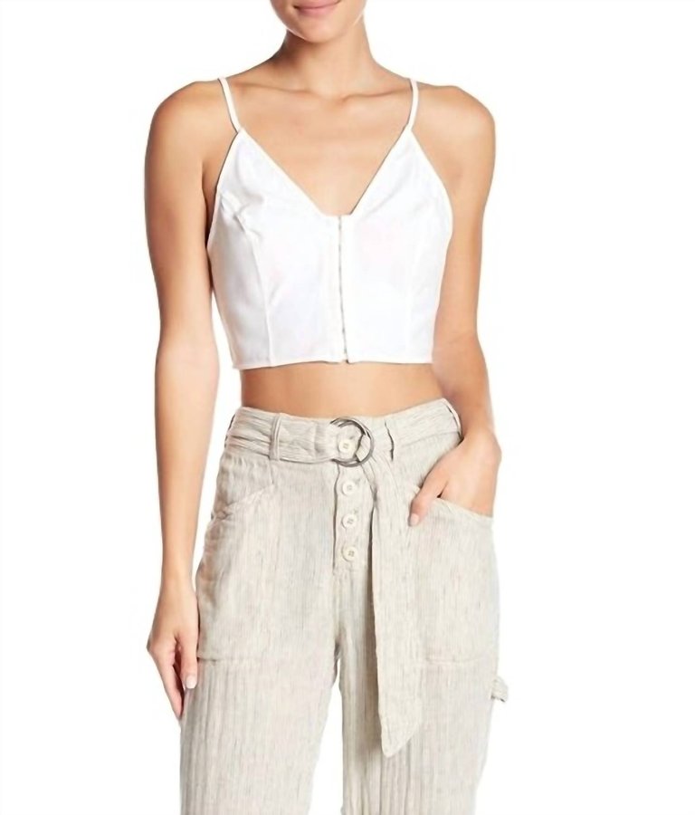 Vest Of All Cami Top - White