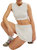 Women's Hot Shot Skort Set In White