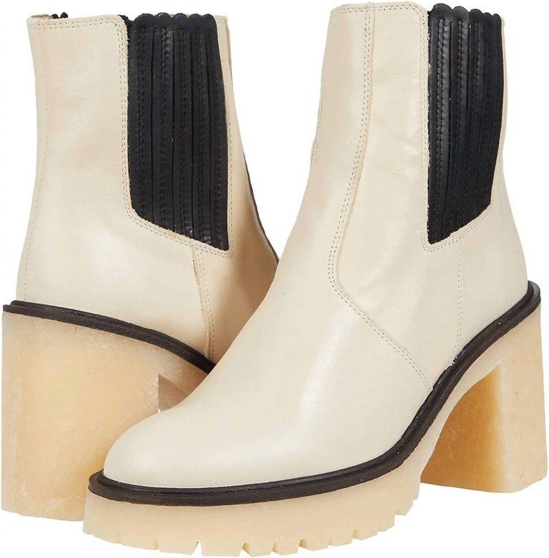 Women's Leather James Chelsea Boots