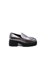 Women's Lyra Lug Sole Loafer - Pewter