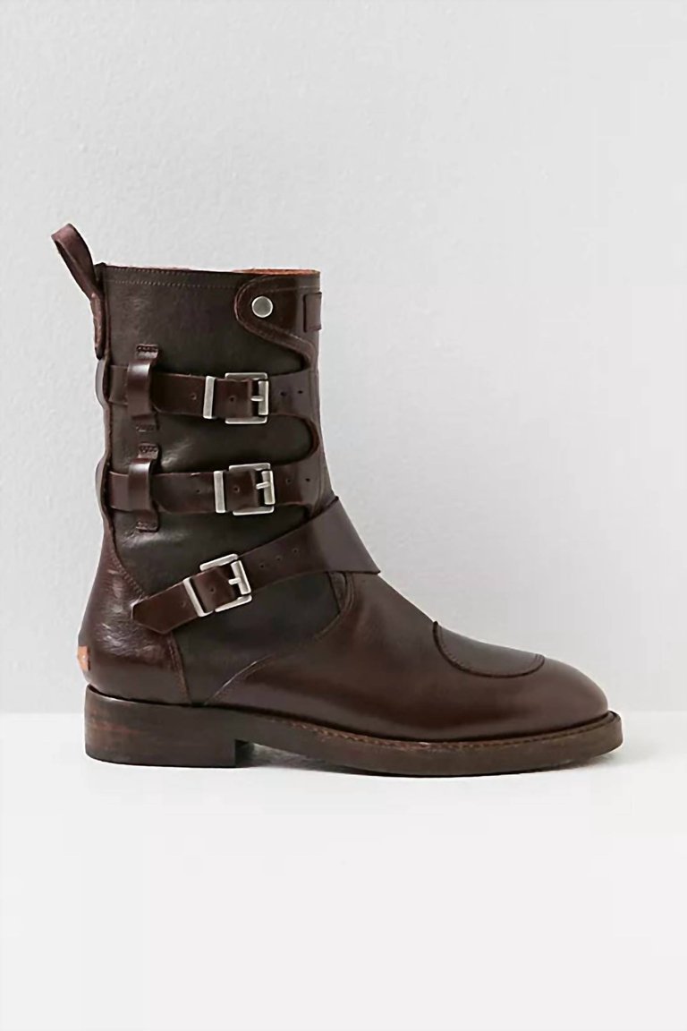 Wtf Dusty Buckle Boot - Brown