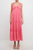 Ruched Layered Sweetheart Maxi Dress