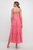 Ruched Layered Sweetheart Maxi Dress