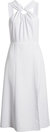 Women's Ring Detail Crepe A-Line Cocktail Dress - White