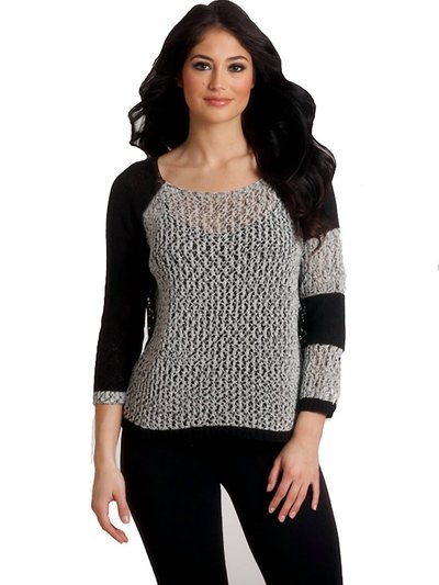 french kyss Crochet Raglan Crew product