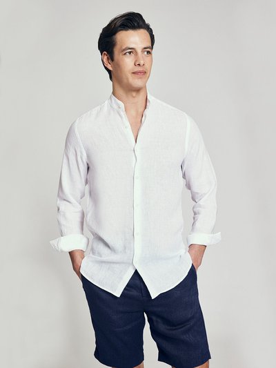 frescobal_carioca Jorge Long Sleeves Linen Shirt product