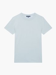 Lucio Linen Blend T-Shirt - Seafoam