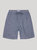 Filipe Linen Shorts - Melange Navy Blue
