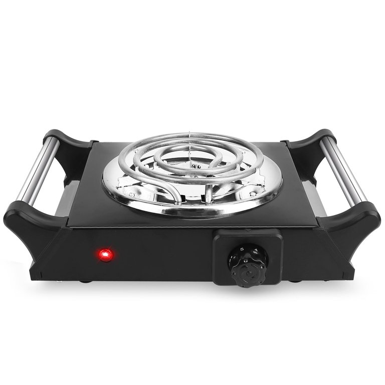 1000W Electric Single Burner Portable Coil Heating Hot Plate Stove Countertop
