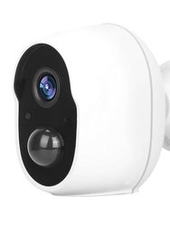 1080P WiFi IP Camera PIR Motion Detection IR Night Vision Camcorder - White