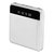 10K mAh Mini Power Bank, 2 USB Ports, LCD Display, Type C & Micro USB Input. - White