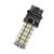 10Pcs/Kit LED Car Light Bulbs 760lm T25 3528SMD 6000K Pure White Auto Lamps Replacement For Dome Map Door Trunk Signal License Plate - Black
