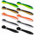 10Pcs Soft Fishing Lures Realistic Bass Loach Swimming Lure Plastic Fake Fishing Bait Equipment For Saltwater Freshwater - Multi
