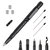 11 In 1 Tactical Pen Gear Set Multi-Tool Survival Pen Set Cool Gadget Gift For Men EDC Glass Breaker LED Flashlight Ballpoint Pen Whistle Ink Refills