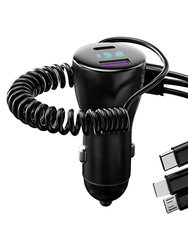 125W 5 In 1 Fast Charge Car Charger
